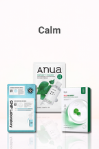 Step 1 calm sheet mask in the Korean calm and soothing ritual for skin comfort