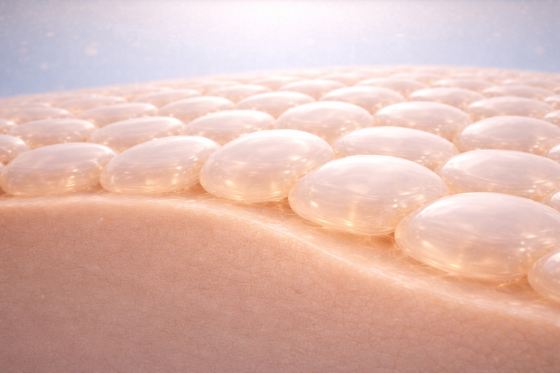 Skin effect illustration representing the Lock step of the Firming & Support ritual