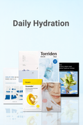 Korean daily hydration sheet mask ritual set for deep moisture and skin barrier support
